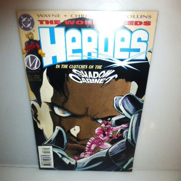 COM1 - MINT Complete Set 1-6 The WORLD NEEDS HEREOS Comic Book - Picture 4 of 10